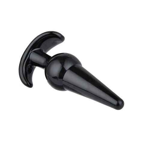 PLUG-QUATRO ANAL PLUGS STARTER SET- 4-PACK BLACK PLUG-QUATRO ANAL PLUGS STARTER SET- 4-PACK BLACK