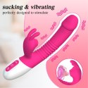 Stymulator- Silicon, Vibrator 7 function, 7 Sucking mode, Heating