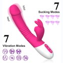 Stymulator- Silicon, Vibrator 7 function, 7 Sucking mode, Heating