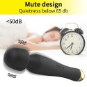 STYMULATOR-SILICONE MASSAGER BLACK USB 6 VIBRATION