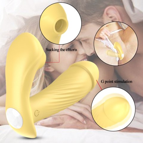 STYMULATOR-SILICONE PANTY VIBRATOR USB, 7 VIBRATIONS, HEATING FUNCTION, 7 FREQUENCY OF SUCKING STYMULATOR-SILICONE PANTY VIBRATOR USB, 7 VIBRATIONS, HEATING FUNCTION, 7 FREQUENCY OF SUCKING