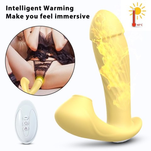 STYMULATOR-SILICONE PANTY VIBRATOR USB, 7 VIBRATIONS, HEATING FUNCTION, 7 FREQUENCY OF SUCKING STYMULATOR-SILICONE PANTY VIBRATOR USB, 7 VIBRATIONS, HEATING FUNCTION, 7 FREQUENCY OF SUCKING