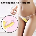 STYMULATOR-SILICONE PANTY VIBRATOR USB, 7 VIBRATIONS, HEATING FUNCTION, 7 FREQUENCY OF SUCKING