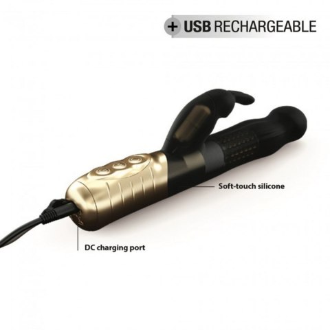 BABY RABBIT BLACK & GOLD 2.0 - RECHARGEABLE BABY RABBIT BLACK & GOLD 2.0 - RECHARGEABLE