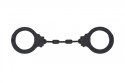 Kajdanki-Silicone Handcuffs Party Hard Suppression Black
