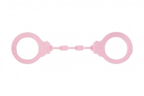 MOCNE SILIKONOWE KAJDANKI Z KLUCZYKIEM SUPER SEX KAJDANKI-SILICONE HANDCUFFS PARTY HARD SUPPRESSION PINK MOCNE SILIKONOWE KAJDANKI Z KLUCZYKIEM SUPER SEX KAJDANKI-SILICONE HANDCUFFS PARTY HARD SUPPRESSION PINK
