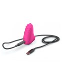 NAKŁADKA NA PALEC STYMULUJE WYDŁUŻA ORGAZM MASAŻ MAGIC FINGER RECHARGEABLE - ROSE