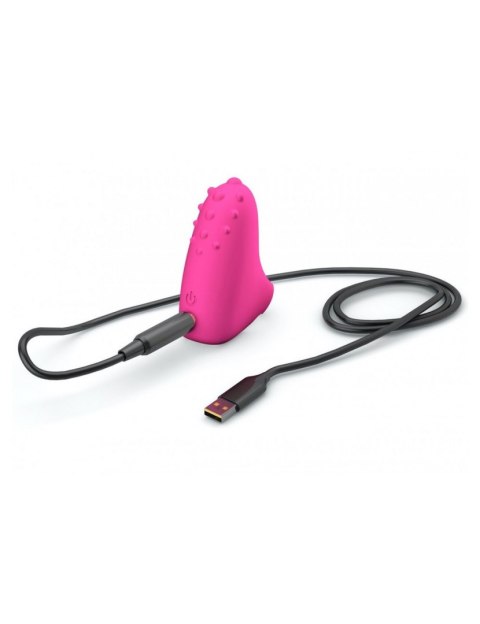 NAKŁADKA NA PALEC STYMULUJE WYDŁUŻA ORGAZM MASAŻ MAGIC FINGER RECHARGEABLE - ROSE NAKŁADKA NA PALEC STYMULUJE WYDŁUŻA ORGAZM MASAŻ MAGIC FINGER RECHARGEABLE - ROSE