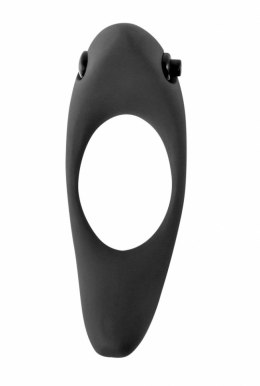 PIERŚCIEŃ EREKCYJNY SEX RING WIBRACJE STYMULATOR PIERŚCIEŃ-ERECTION VIBRORING PURE PASSION LUNAR BLACK