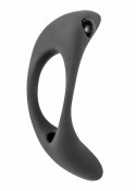 PIERŚCIEŃ EREKCYJNY SEX RING WIBRACJE STYMULATOR PIERŚCIEŃ-ERECTION VIBRORING PURE PASSION LUNAR BLACK