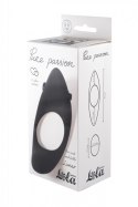 PIERŚCIEŃ EREKCYJNY SEX RING WIBRACJE STYMULATOR PIERŚCIEŃ-ERECTION VIBRORING PURE PASSION LUNAR BLACK