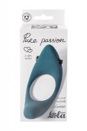 PIERŚCIEŃ EREKCYJNY SEX RING WIBRACJE STYMULATOR PIERŚCIEŃ-ERECTION VIBRORING PURE PASSION LUNAR GREEN