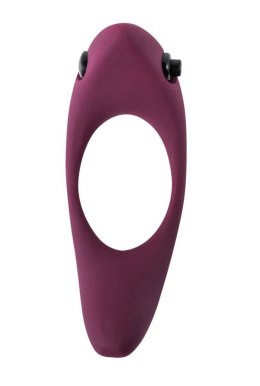PIERŚCIEŃ EREKCYJNY SEX RING WIBRACJE STYMULATOR PIERŚCIEŃ-ERECTION VIBRORING PURE PASSION LUNAR WINE RED