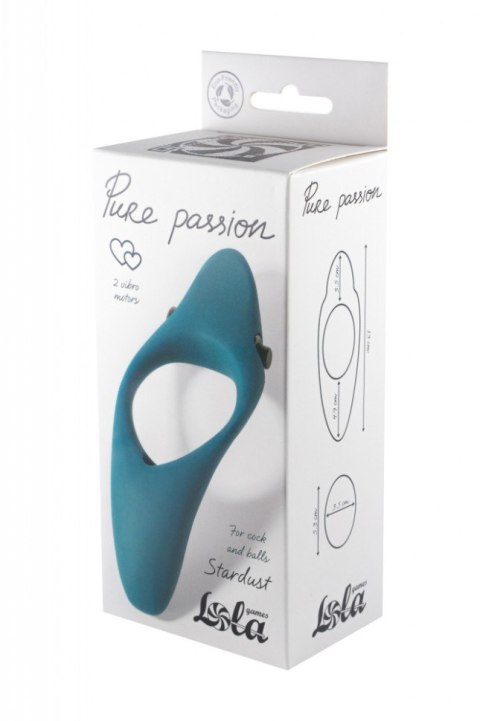 PIERŚCIEŃ EREKCYJNY SEX RING WIBRACJE STYMULATOR PIERŚCIEŃ-ERECTION VIBRORING PURE PASSION STARDUST GREEN PIERŚCIEŃ EREKCYJNY SEX RING WIBRACJE STYMULATOR PIERŚCIEŃ-ERECTION VIBRORING PURE PASSION STARDUST GREEN