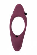 PIERŚCIEŃ EREKCYJNY SEX RING WIBRACJE STYMULATOR PIERŚCIEŃ-ERECTION VIBRORING PURE PASSION STARDUST WINE RED