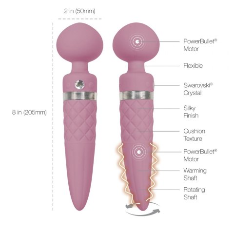PILLOW TALK - SULTRY WAND MASSAGER PINK PILLOW TALK - SULTRY WAND MASSAGER PINK
