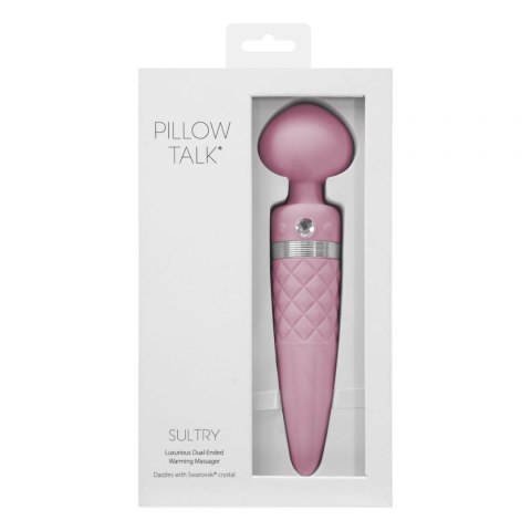 PILLOW TALK - SULTRY WAND MASSAGER PINK PILLOW TALK - SULTRY WAND MASSAGER PINK