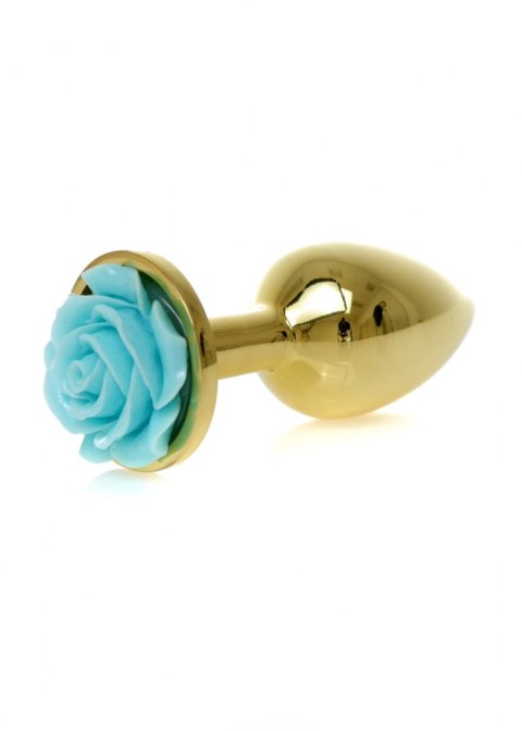Plug-Jewellery Gold PLUG ROSE- Light Blue Plug-Jewellery Gold PLUG ROSE- Light Blue
