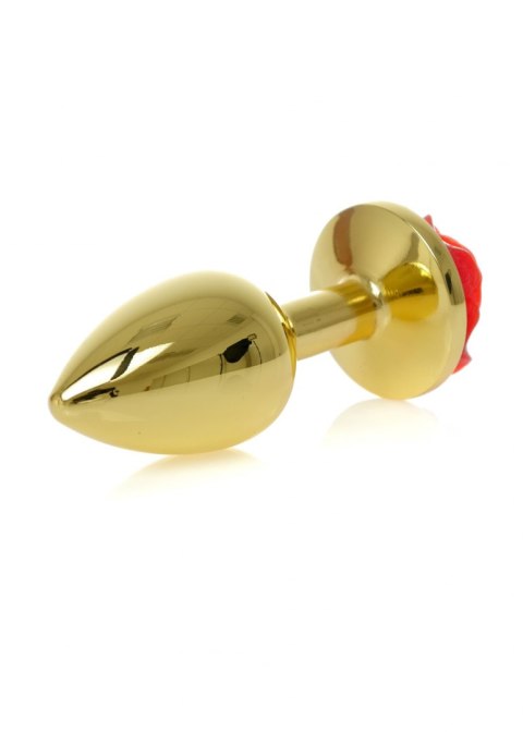 PLUG-JEWELLERY GOLD PLUG ROSE- RED PLUG-JEWELLERY GOLD PLUG ROSE- RED