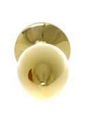 PLUG-JEWELLERY GOLD PLUG ROSE- RED