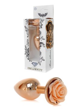 PLUG-JEWELLERY RED GOLD PLUG ROSE- PEACH