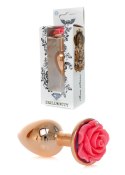 PLUG-JEWELLERY RED GOLD PLUG ROSE- PINK