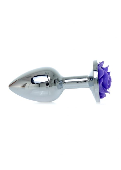 PLUG-JEWELLERY SILVER PLUG ROSE- PURPLE PLUG-JEWELLERY SILVER PLUG ROSE- PURPLE