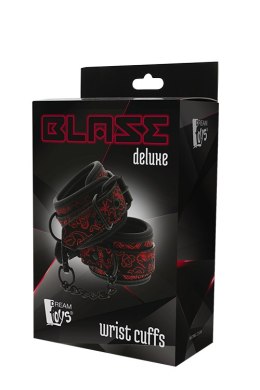 KRĘPOWANIE SOLIDNE KAJDANKI ŁAŃCUSZEK MOCNY SEX BLAZE DELUXE WRIST CUFFS