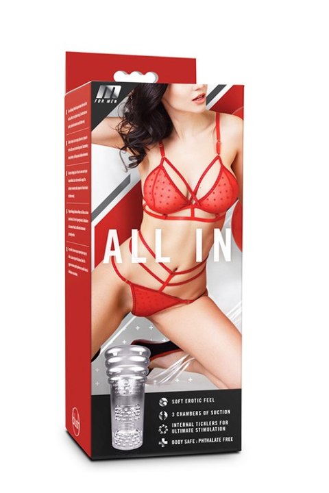 MASTURBATOR-M FOR MEN ALL IN CLEAR MASTURBATOR-M FOR MEN ALL IN CLEAR