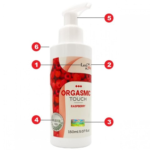 OLEJEK- ORGASMIC TOUCH RASPBERRY 150 ML OLEJEK- ORGASMIC TOUCH RASPBERRY 150 ML