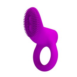 PIERŚCIEŃ EREKCYJNY SEX RING WIBRACJE STYMULATOR PRETTY LOVE - COBRA VIOLET VIBRATION