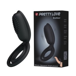 PIERŚCIEŃ EREKCYJNY SEX RING WIBRACJE STYMULATOR PRETTY LOVE - ESTHER VIBRATION