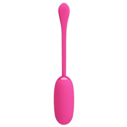 JAJKO STYMULUJĄCE PRETTY LOVE - JULIUS EGG PINK 12 FUNCTION VIBRATIONS
