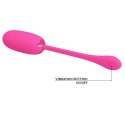 JAJKO STYMULUJĄCE PRETTY LOVE - JULIUS EGG PINK 12 FUNCTION VIBRATIONS