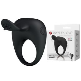 PIERŚCIEŃ EREKCYJNY SEX RING WIBRACJE STYMULATOR PRETTY LOVE - STIMULATING TONGUO VIBRATION