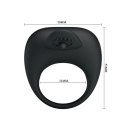 PIERŚCIEŃ EREKCYJNY SEX RING WIBRACJE STYMULATOR PRETTY LOVE - STIMULATING TONGUO VIBRATION