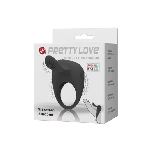 PIERŚCIEŃ EREKCYJNY SEX RING WIBRACJE STYMULATOR PRETTY LOVE - STIMULATING TONGUO VIBRATION PIERŚCIEŃ EREKCYJNY SEX RING WIBRACJE STYMULATOR PRETTY LOVE - STIMULATING TONGUO VIBRATION