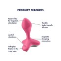 PLUG-VIBRATOR GAME CHANGER (PINK)