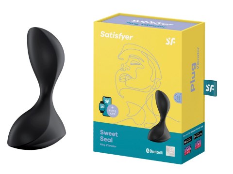 PLUG-VIBRATOR SWEET SEAL CONNECT APP (BLACK) PLUG-VIBRATOR SWEET SEAL CONNECT APP (BLACK)