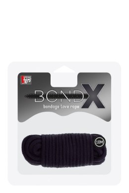 WIĄZANIA-BONDX LOVE ROPE 10M BLACK