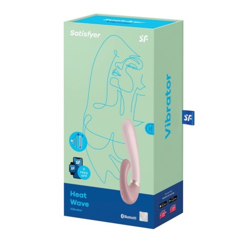 Wibrator-Heat Wave Connect App (Mauve) Wibrator-Heat Wave Connect App (Mauve)