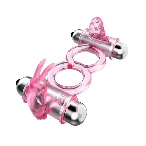 BAILE - BUNNY SNUGGLES COCK CLIT RING, 10 VIBRATION FUNCTIONS BAILE - BUNNY SNUGGLES COCK CLIT RING, 10 VIBRATION FUNCTIONS