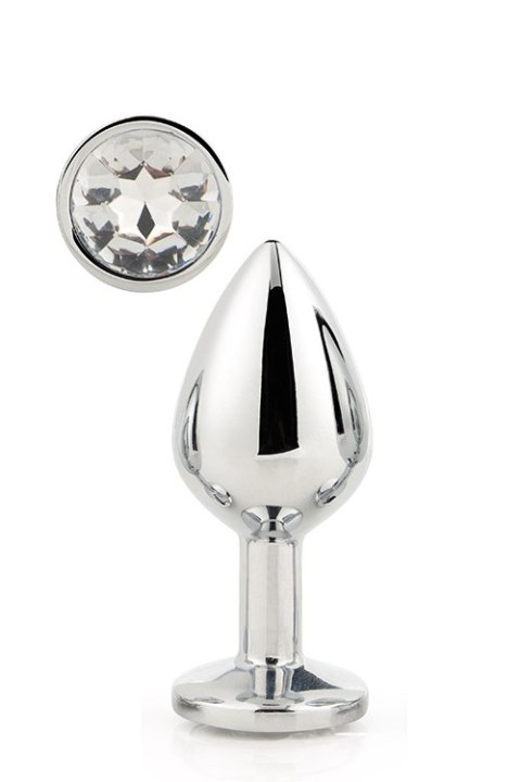 GLEAMING LOVE SILVER PLUG LARGE GLEAMING LOVE SILVER PLUG LARGE