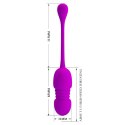 PRETTY LOVE - CALLIE, 12 VIBRATION FUNCTIONS MEMORY FUNCTION 12 THRUSTING SETTINGS