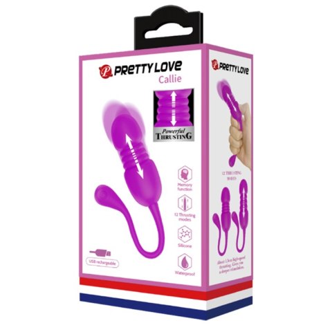 PRETTY LOVE - CALLIE, 12 VIBRATION FUNCTIONS MEMORY FUNCTION 12 THRUSTING SETTINGS PRETTY LOVE - CALLIE, 12 VIBRATION FUNCTIONS MEMORY FUNCTION 12 THRUSTING SETTINGS