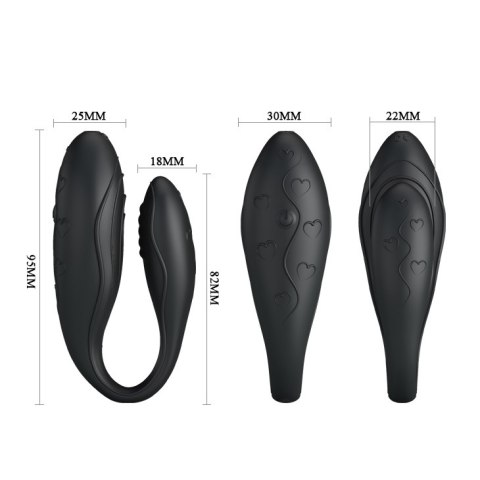 PRETTY LOVE - INDULGENCE PLUS, 30 FUNCTIONS BLACK PRETTY LOVE - INDULGENCE PLUS, 30 FUNCTIONS BLACK