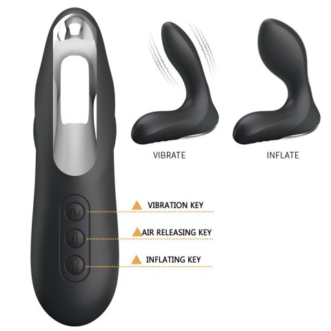 PRETTY LOVE - Leonard USB 12 Functions (black) PRETTY LOVE - Leonard USB 12 Functions (black)