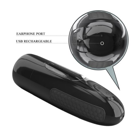 MASTURBATOR PRETTY LOVE - MARLON AUTOMATIC ROTATING & THRUSTING 10 FUNCTION, USB / VOICE MASTURBATOR PRETTY LOVE - MARLON AUTOMATIC ROTATING & THRUSTING 10 FUNCTION, USB / VOICE