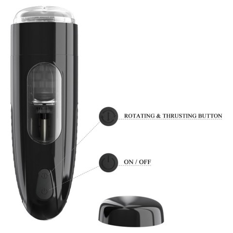 MASTURBATOR PRETTY LOVE - MARLON AUTOMATIC ROTATING & THRUSTING 10 FUNCTION, USB / VOICE MASTURBATOR PRETTY LOVE - MARLON AUTOMATIC ROTATING & THRUSTING 10 FUNCTION, USB / VOICE