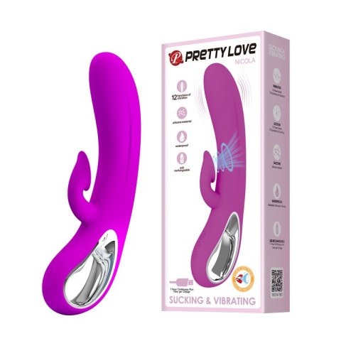 PRETTY LOVE - NICOLA 12 FUNCTION SUCKING AND VIBRATING PRETTY LOVE - NICOLA 12 FUNCTION SUCKING AND VIBRATING